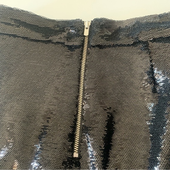 Maje Party Sequin Black Culottes - Picture 7 of 11